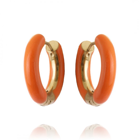 14k gold plated earring